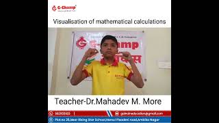 Visualization of Mathematical Calculations by Aarush Pawar 1st Level