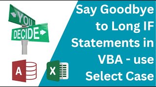 VBA Select Case Statement Explained Simply!