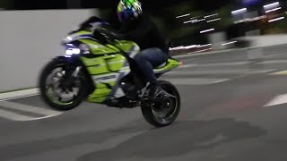 Hyosung Gt650r ,Naza Blade 650 Wheelie Compilation