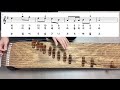 12현가야금배우기 level 1 기초배우기 06 꼬마눈사람 korea instrument gayageum cover 츄쌤로그