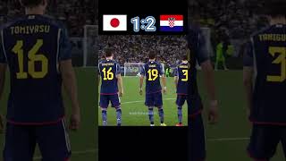 Japan VS Croatia World Cup Penalty Shootout Highlights#shorts #football #football #youtubeshorts