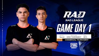 RAD LEAGUE DAY 1 | ALPHA 7, HEROIC, ARCRED, DANGER ESPORTS, GOAT TEAM, NLO, RAD ESPORTS