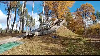 Enjoying Latvian ski jumping - Sigulda