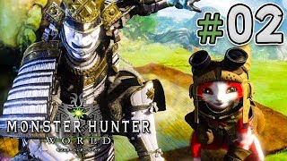 【MHW】新米ハンターの新大陸調査『モンスターハンターワールド』を実況プレイ#02【モンハンワールド】