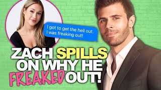 Bachelor Zach Shallcross SHARES Why He Self Eliminated On Rachel's Season Of Bachelorette!