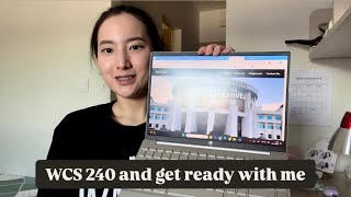 Nazarbayev University - WCS 240 course and get ready with me