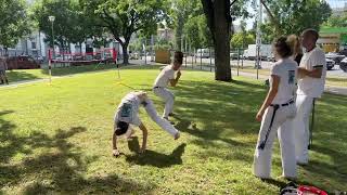 Capoeira bemutató