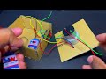 how to make a photo cube at home using dc motor cardboard photo cube making photo cube