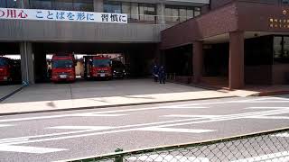 岡崎市消防本部(中消防署)緊急出動