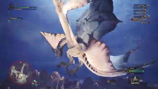 Monster Hunter: World 怪物猎人世界 浮空龙VS风漂龙VS眩鸟 Paolumu VS Legiana VS Tzitzi-Ya-Ku