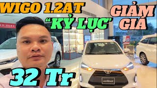 TOYOTA WIGO GIẢM GIÁ KỶ LỤC ƯU ĐÃI LÊN ĐẾN 32 TRIỆU