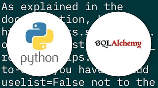 AttributeError: 'InstrumentedList' object has no attribute