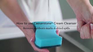How to clean Caesarstone quartz benchtops