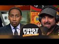 First Take debates Dan Le Batard Show on Michael Jordan’s Bulls vs  Steph Curry’s Warriors | ESPN