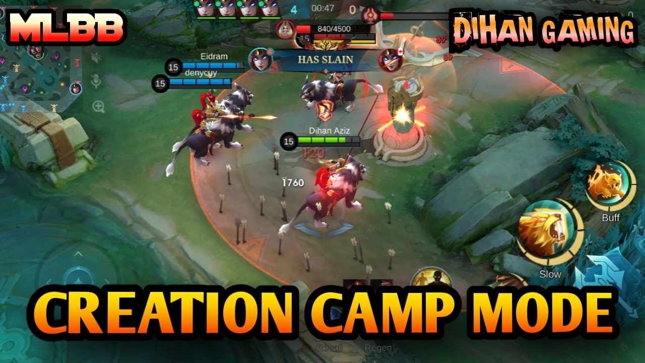 Mlbb Creation Camp Mode Live Youtube