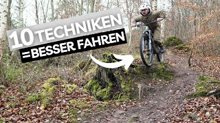 10 FAHRTECHNIK BASICS die jeder Mountainbiker beherrschen sollte!