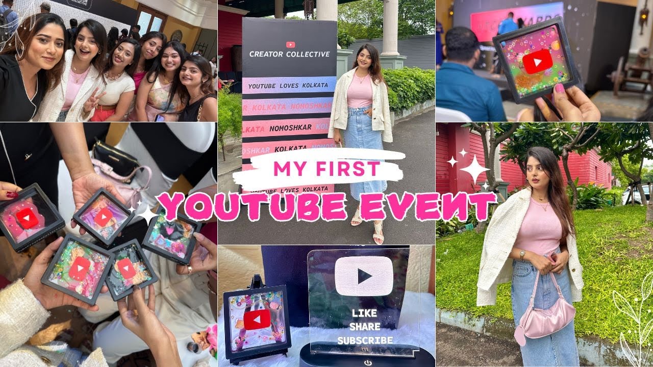 My First Event Youtube Creator Collective Event E Giye Ki
