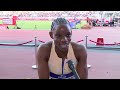 Tina Clayton Wins Rabat Diamond Leauge 100m in 10.85 [Interview]
