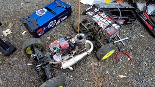 My Nova B3 Nitro RC Engine Doesn't Want To Run Today! GREMLIN STUCK INSIDE!!