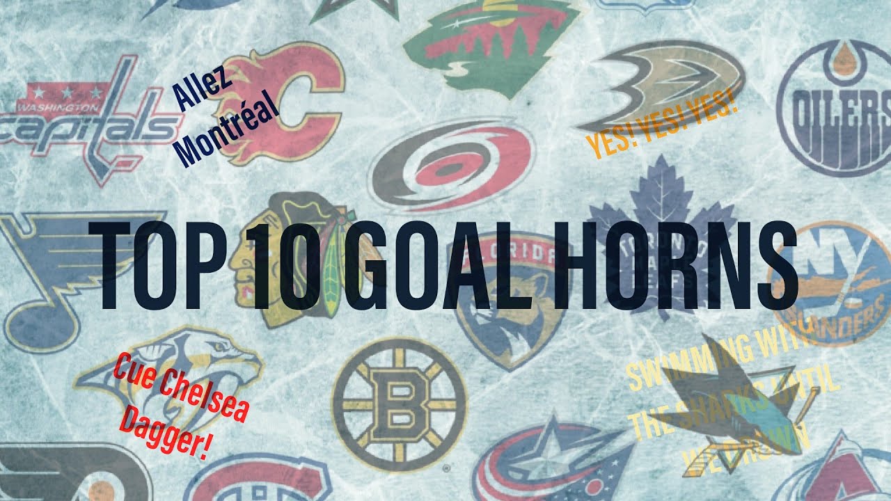 My Top 10 All Time NHL Goal Horns - YouTube