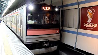 JR東日本　205系 3100番台 M4編成　仙石線 宮城野原駅