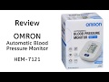 Omron Blood Pressure Monitor HEM-7121 Review