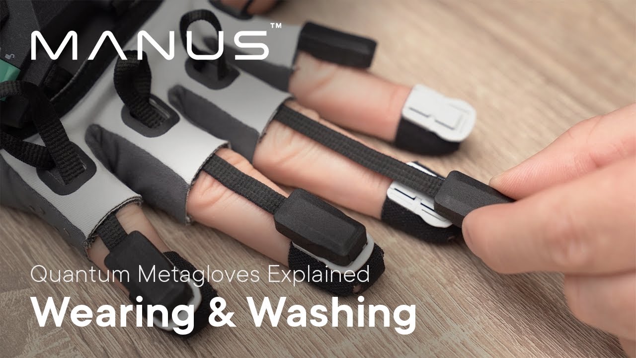 MANUS Quantum Metagloves - Wearing & Washing - YouTube