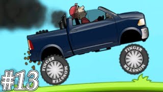 Hill Climb Racing - Gameplay Walkthrough Part 13 - Super Diesel 4x4 Smoking Drive (iOS, Android)