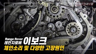 레인지로버 이보크 / 체인소리 및 다양한 고장 원인을 알아보자