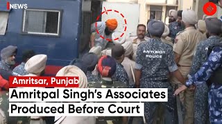 Amritpal Singh’s Associates Produced Before Court In Amritsar
