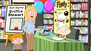 Brian discovers that Stewie has written a book about himself titled \