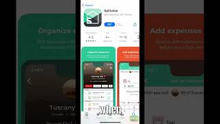 Split your bills and expenses with Splitwise #shorts #youtube