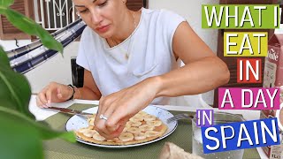 WHAT I EAT IN A DAY IN SPAIN - realistic *VLOG 6 ||by nikita ramona