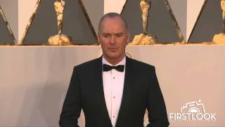 Michael Keaton arrives at the 2016 Oscars in Hollywood