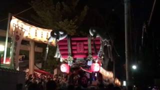 7月26日渋川神社祭り植松東宮入！