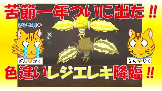 【ポケモン剣盾】ついに出た！色違いレジエレキ‼色違いザシアンに続いて伝説の色違いをオシャボでゲット‼【ゆっくり実況】