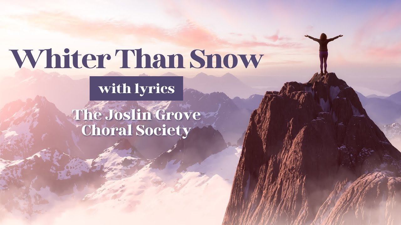 Whiter Than Snow A Melodic Journey Of Renewal рџ љпёџ Hymn With On Screen