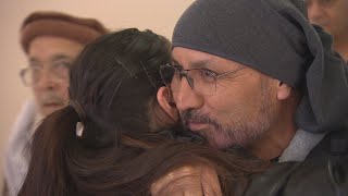 Father and daughter reunited in Saskatoon after escaping from Afghanistan one year apart