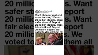 Trump’s Mass Deportation Plan Sparks HUGE Debate 🇺🇸