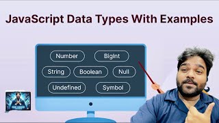 Data Types in JavaScript 🚀 | Number, String, Array | Web Technology | JavaScript Tutorial [Hindi]