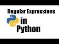 Python Tutorial #25; Regular Expressions