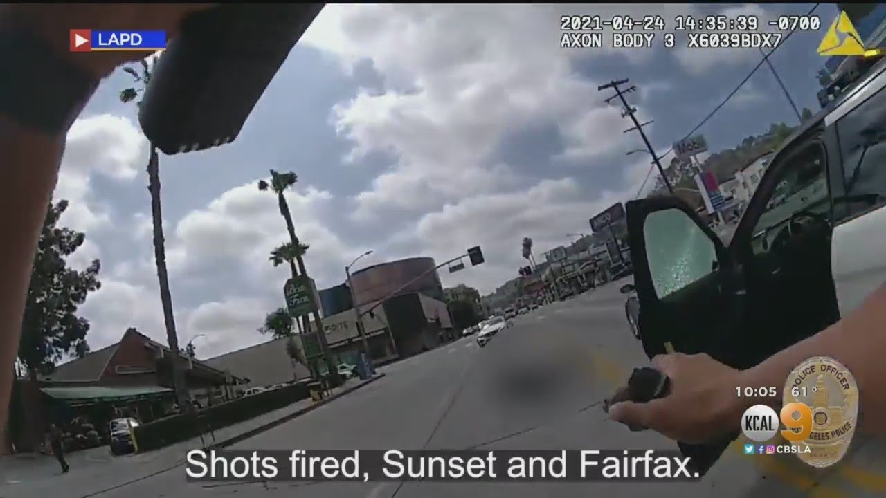 LAPD Releases Body Cam Video Of Fatal Police Shooting - YouTube