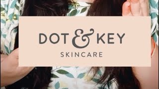 Dot \u0026 key skincare review| greenclay mask| charcoal facemask|glow c- sleep mask |hydropeelglowpotion