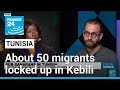 Sub-Saharans in Tunisia: About 50 migrants locked up in high-school in Kebili • FRANCE 24 English