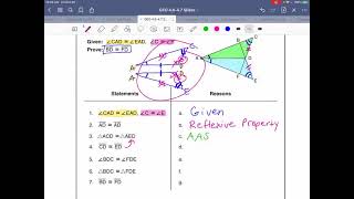 Overlapping Triangles Proof 2