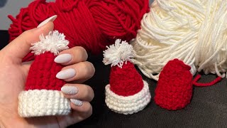 Christmas Hat crochet ❤️🎅🏻🎄