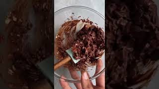 HEALTHY DESSERT? OAT AND CHOCOLATE BITES | 4 INGREDIENTS ONLY #shorts