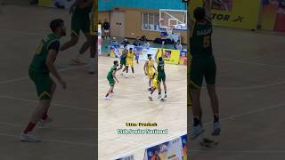 Uttar Pradesh 74th Senior National Basketball Championship #highlights #shorts #basketball