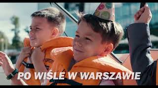 NIEZWYKŁE URODZINY - RODZINNY REJS PO WIŚLE W WARSZAWIE 10 OSOBOWĄ MOTORÓWKĄ ZE STERNIKIEM, 1:1-18s