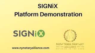 SIGNiX demonstration